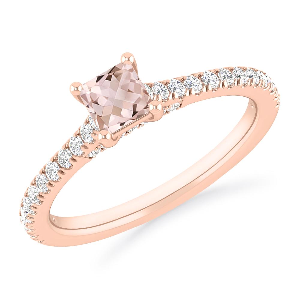 Rose Gold - Morganite