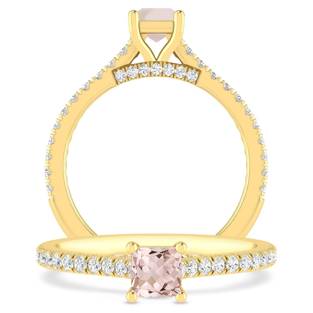 Yellow Gold - Morganite