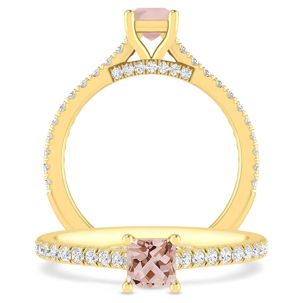 Yellow Gold - Morganite