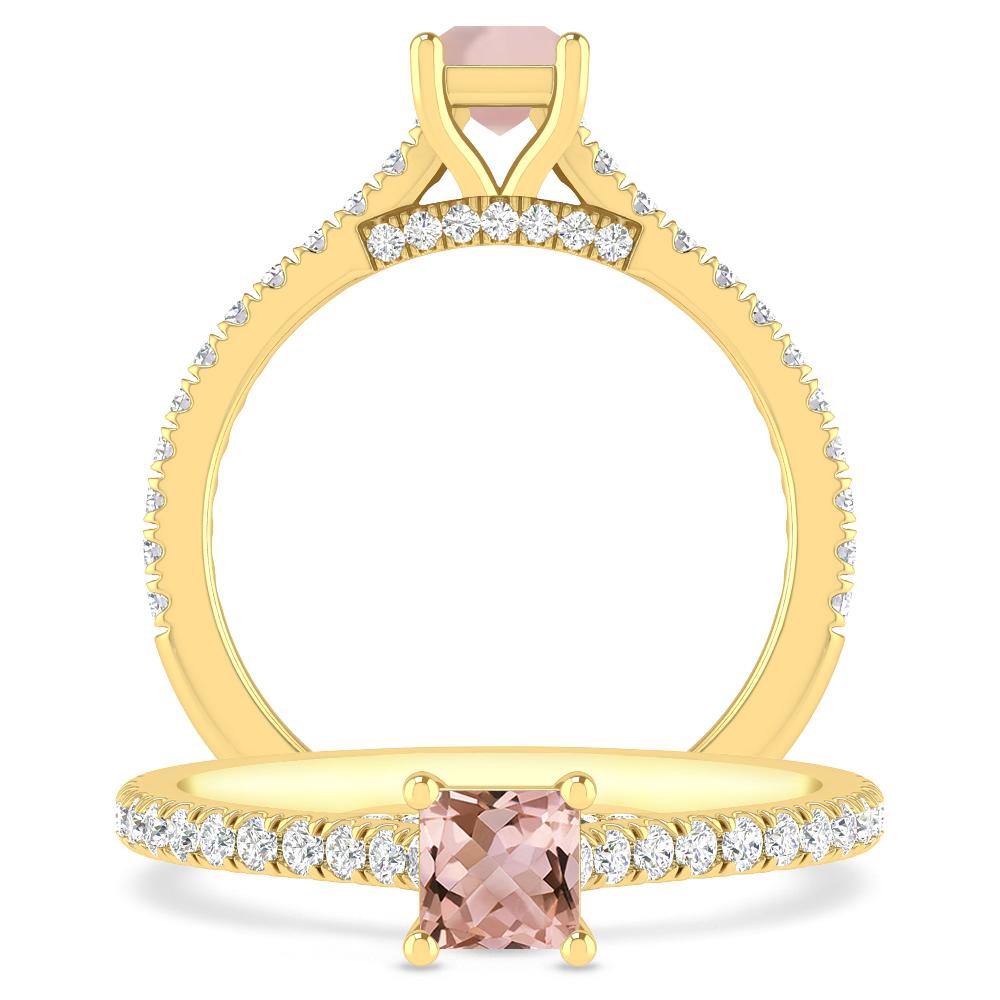 Yellow Gold - Morganite