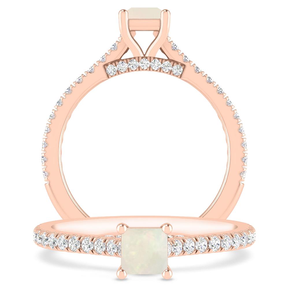 Rose Gold - Opal