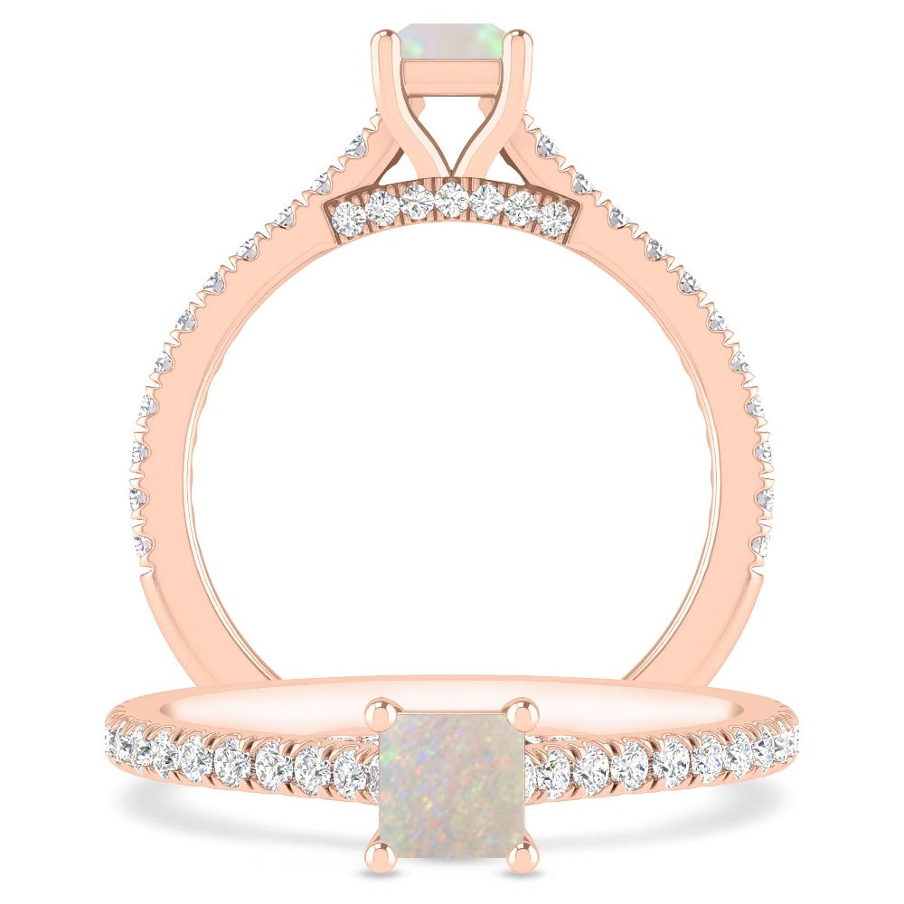 Rose Gold - Opal