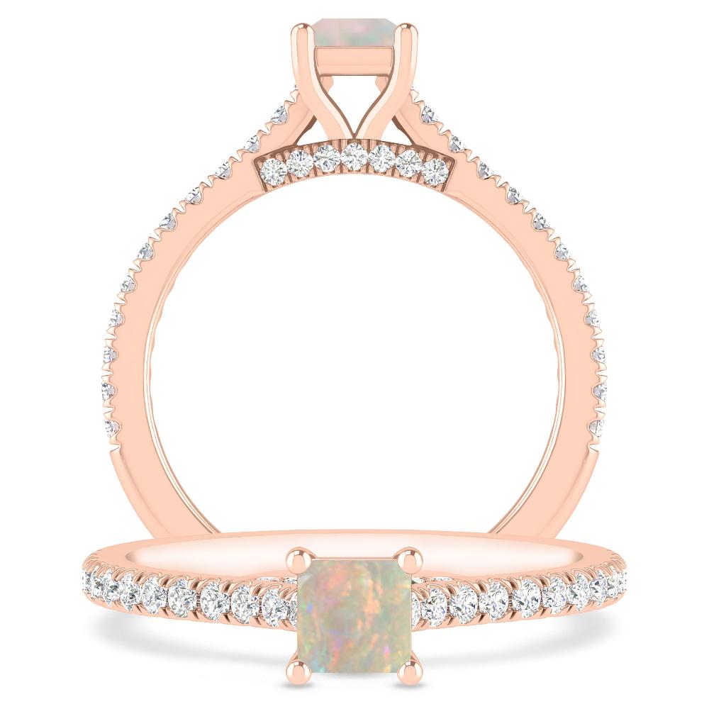 Rose Gold - Opal