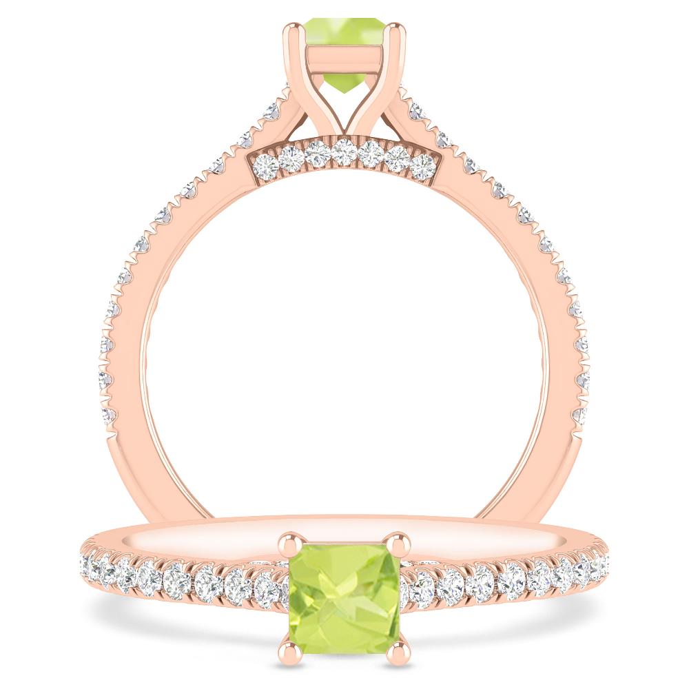 Rose Gold - Peridot