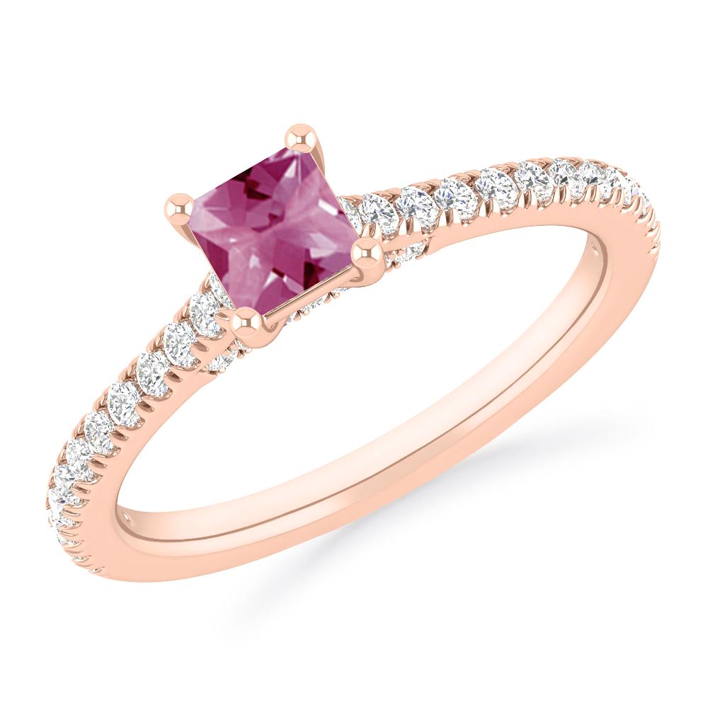 Rose Gold - Pink Tourmaline