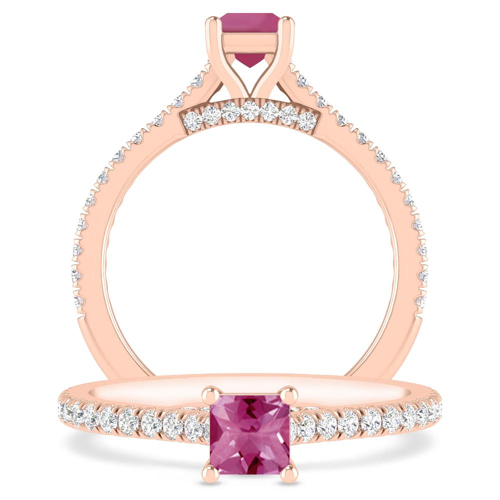 Rose Gold - Pink Tourmaline