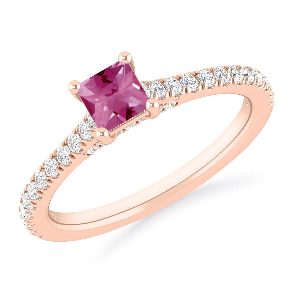 Rose Gold - Pink Tourmaline