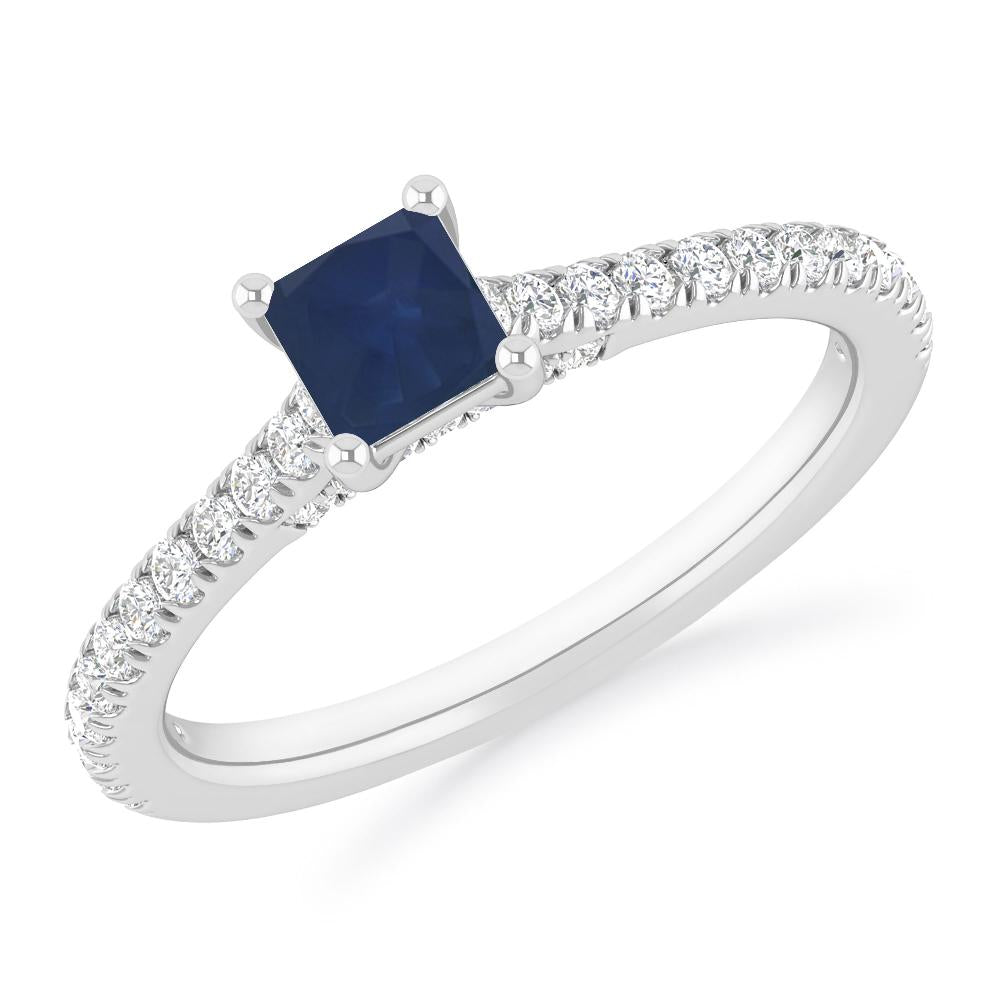 White Gold - Sapphire