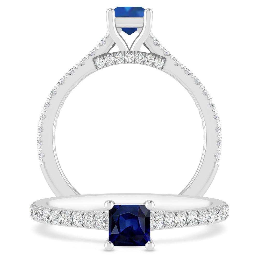 White Gold - Sapphire