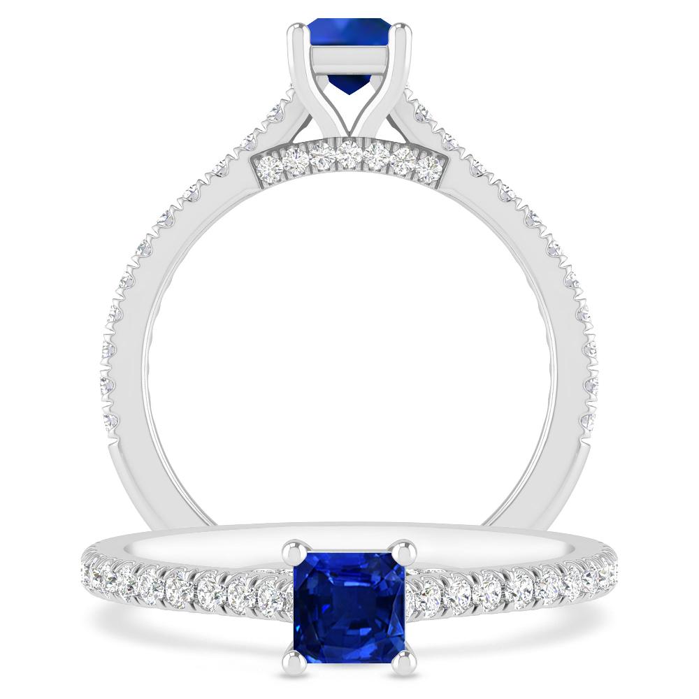 White Gold - Sapphire