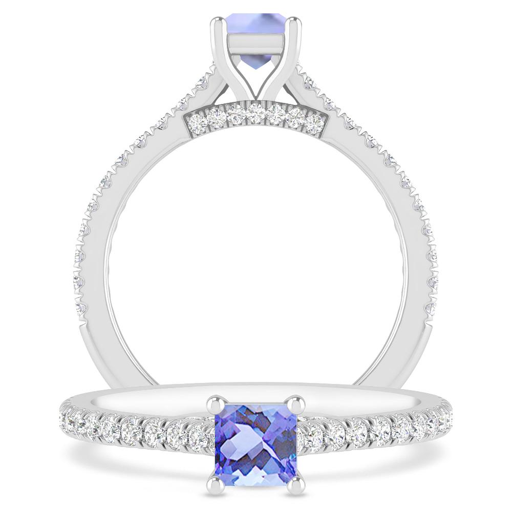 White Gold - Tanzanite