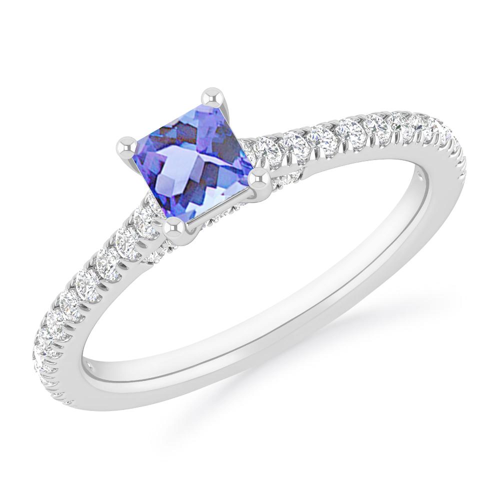 White Gold - Tanzanite