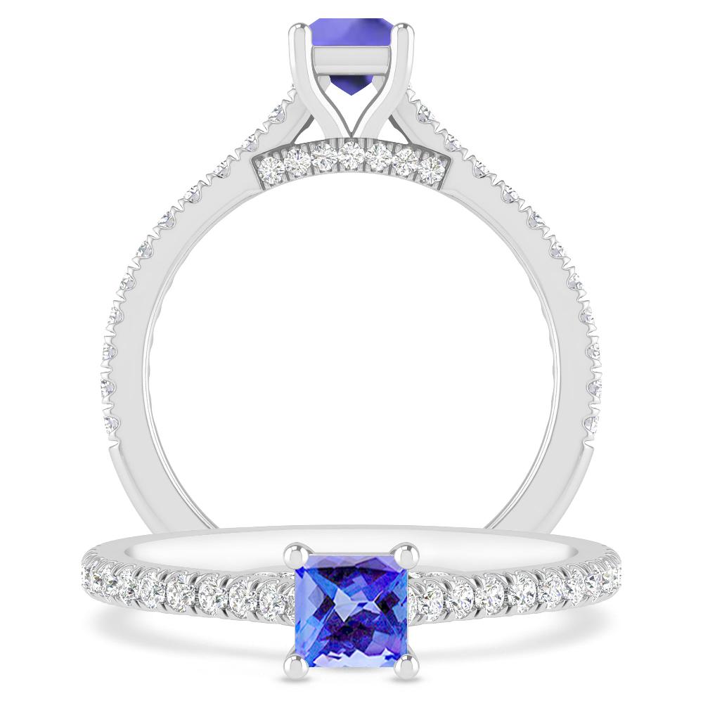 White Gold - Tanzanite