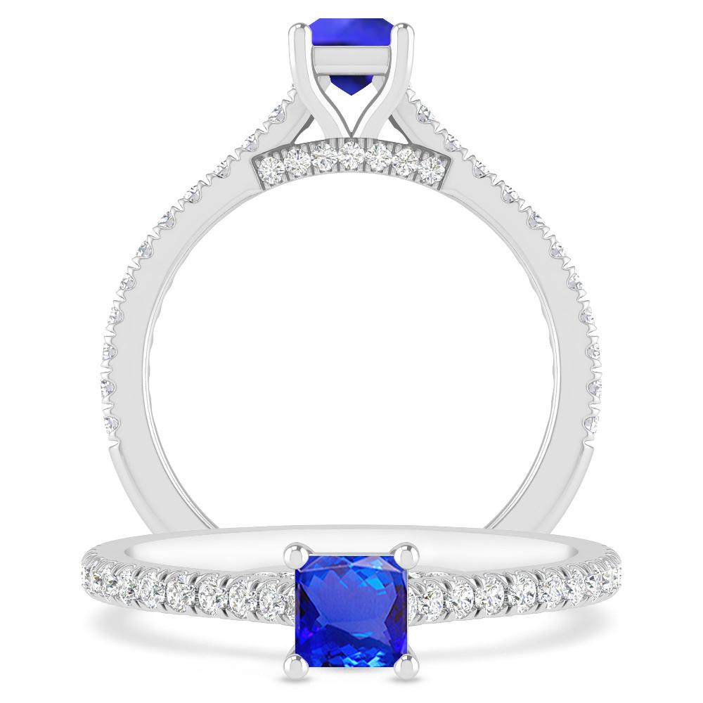 White Gold - Tanzanite