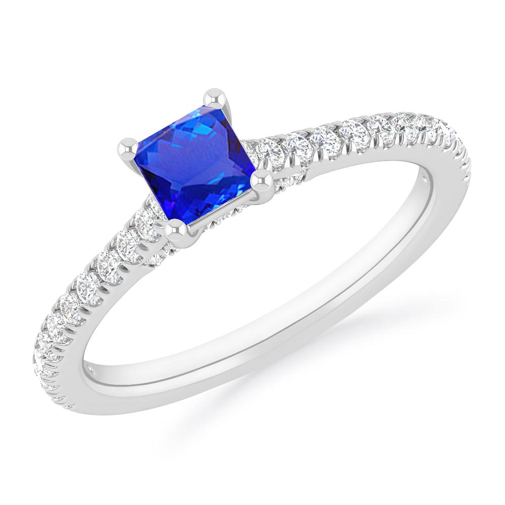 White Gold - Tanzanite