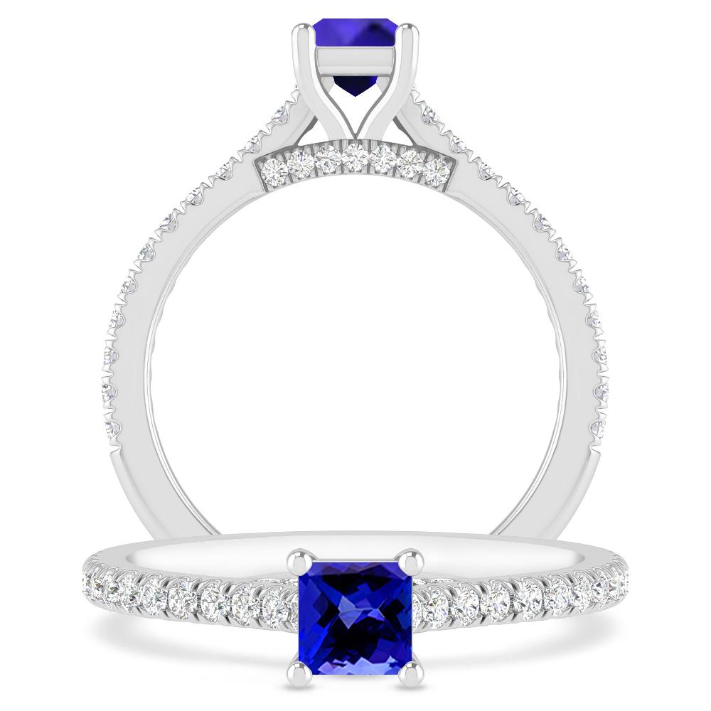 White Gold - Tanzanite