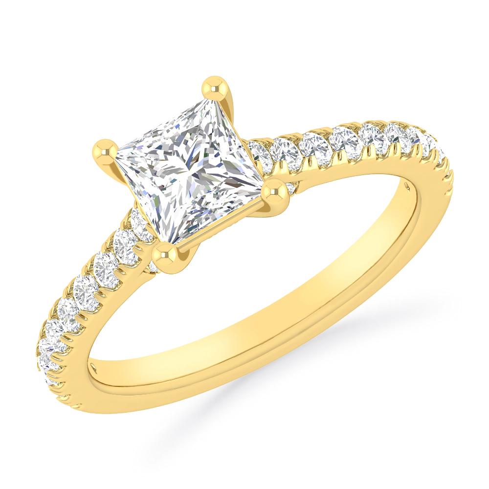 Yellow Gold - Diamond