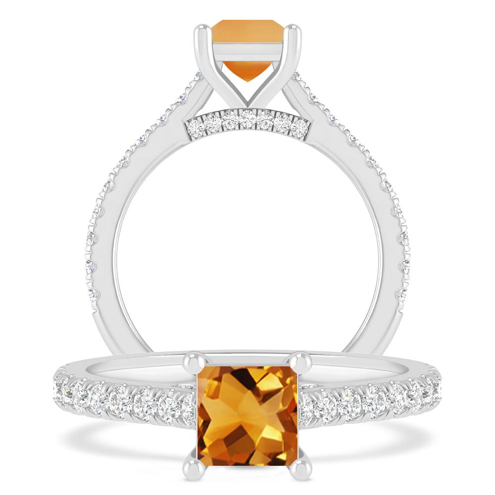 White Gold - Citrine