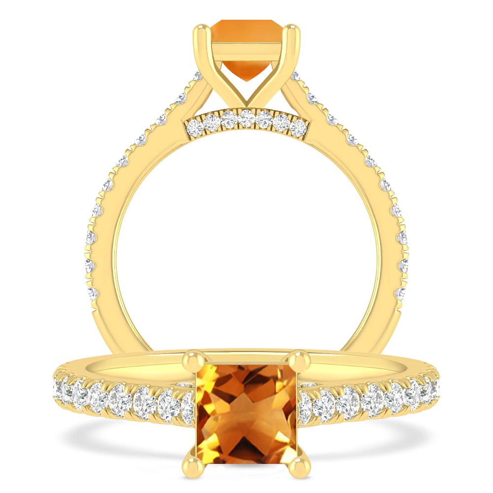 Yellow Gold - Citrine