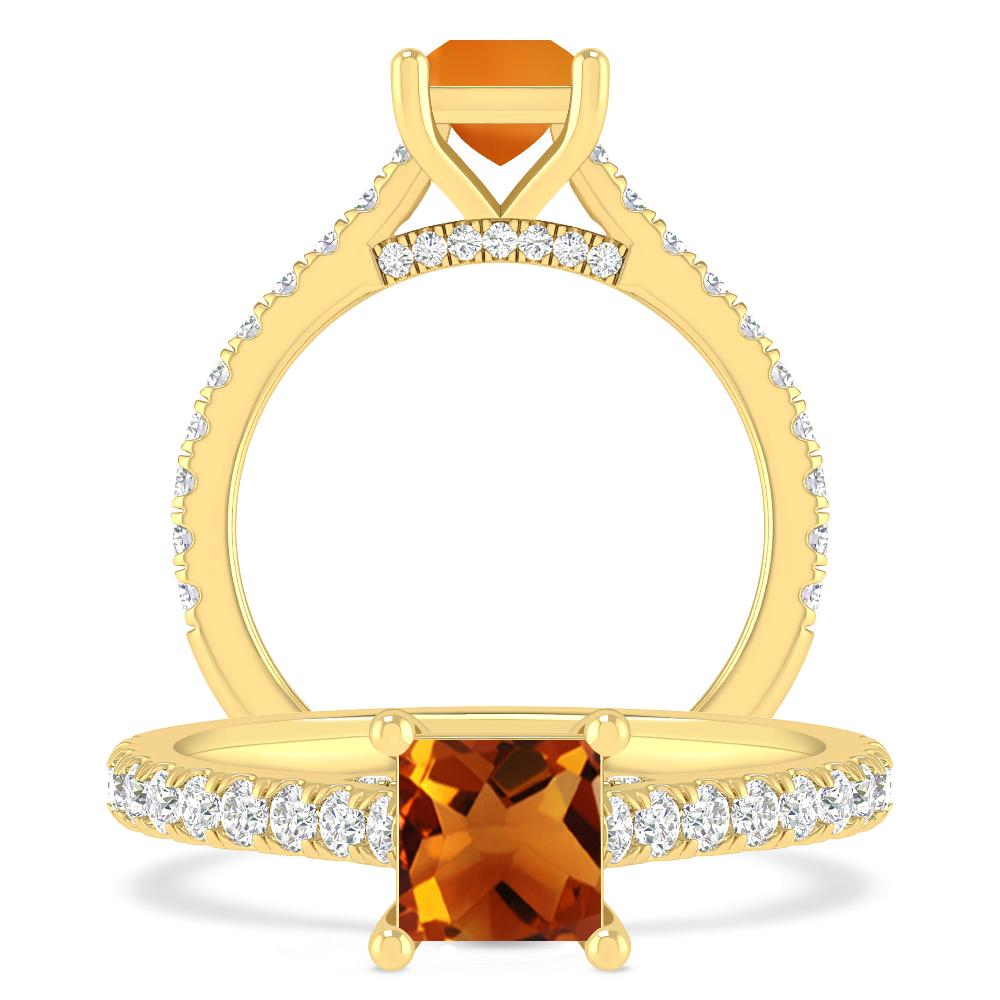 Yellow Gold - Citrine