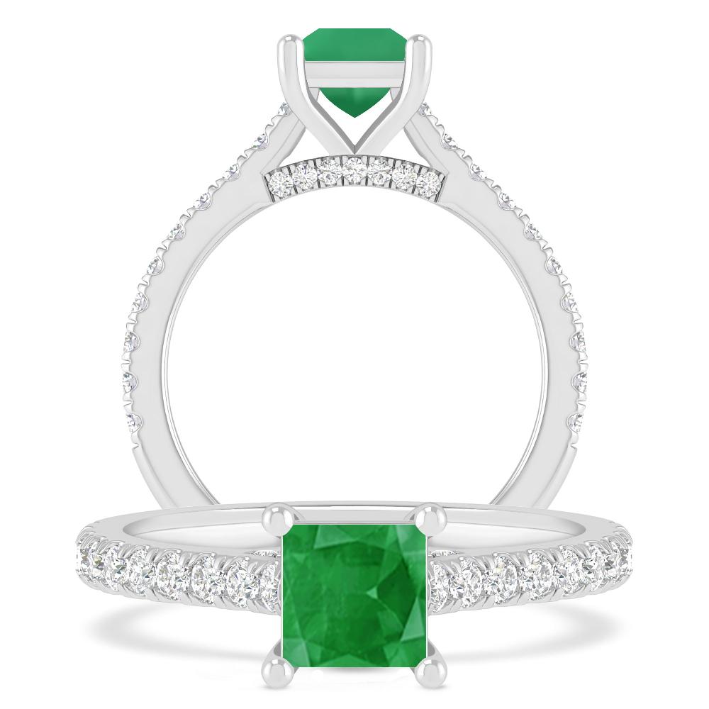 White Gold - Emerald