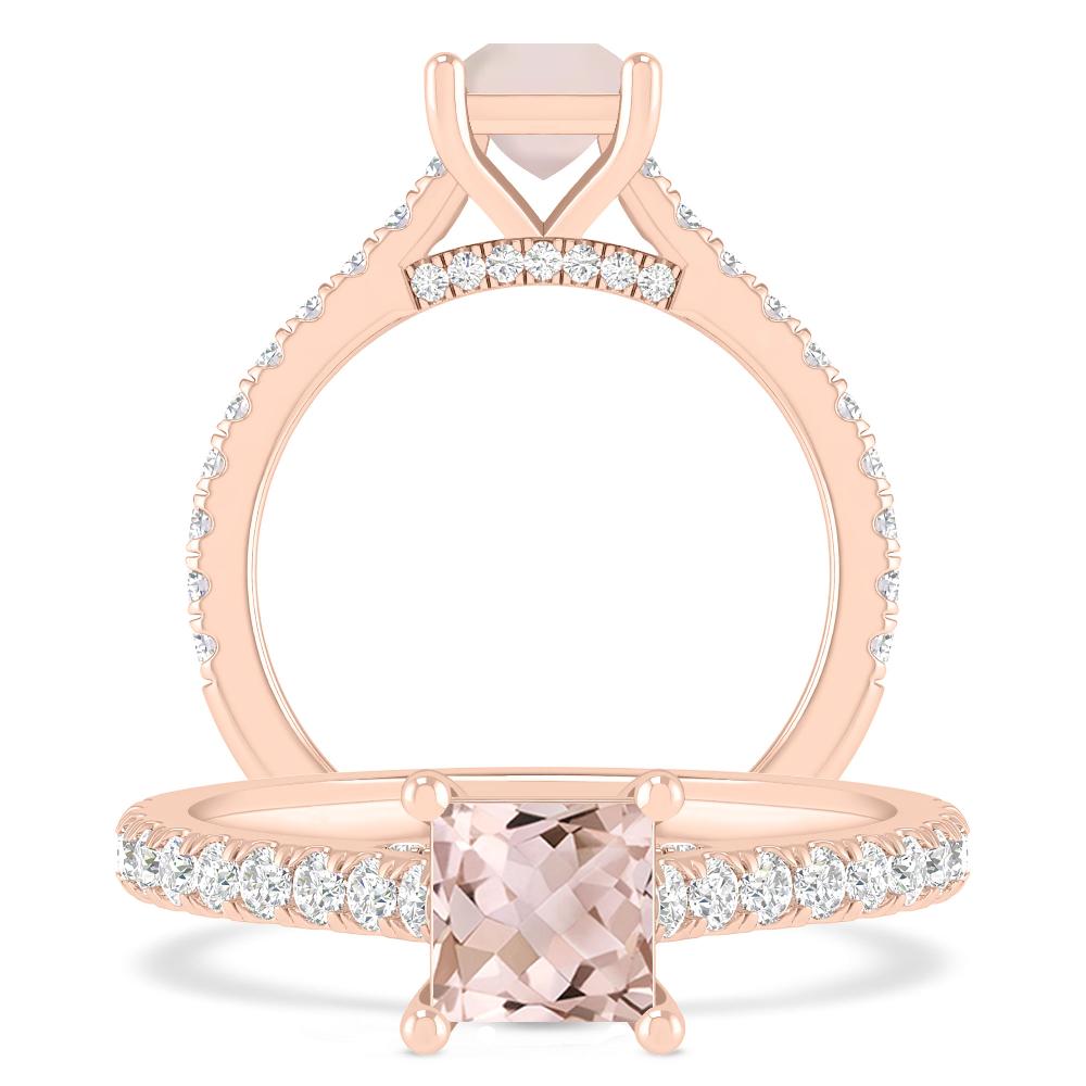 Rose Gold - Morganite