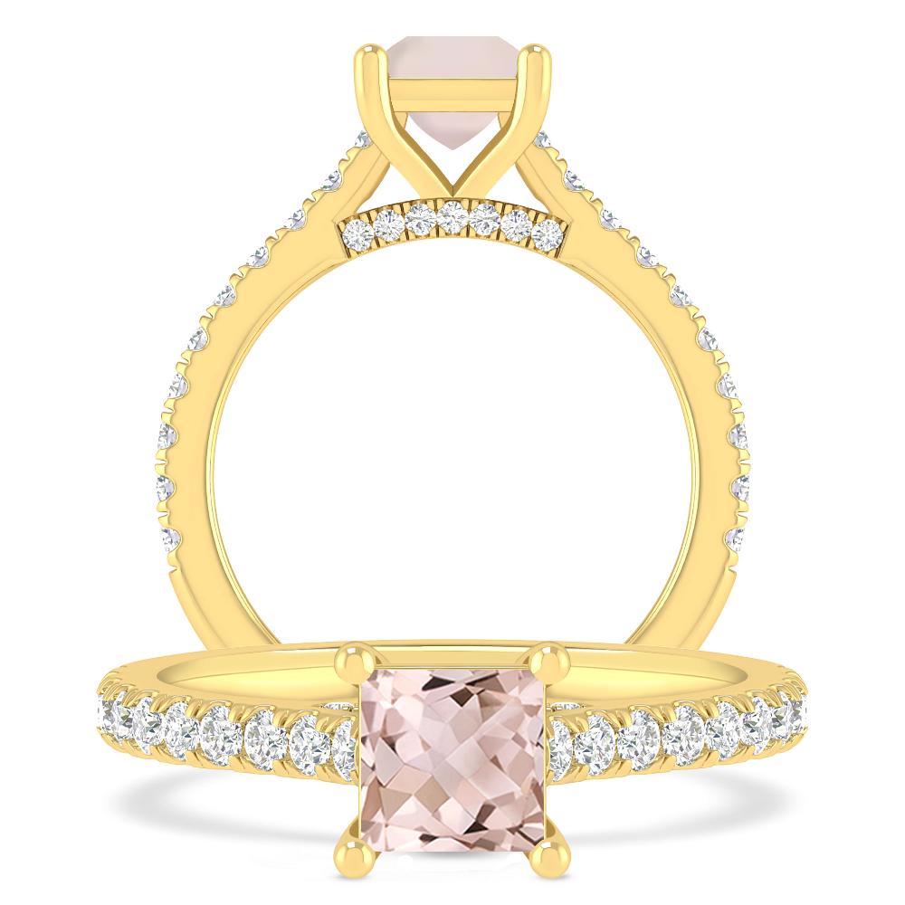 Yellow Gold - Morganite