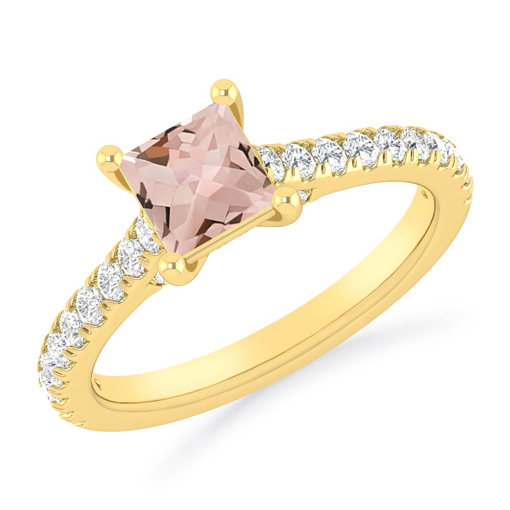 Yellow Gold - Morganite