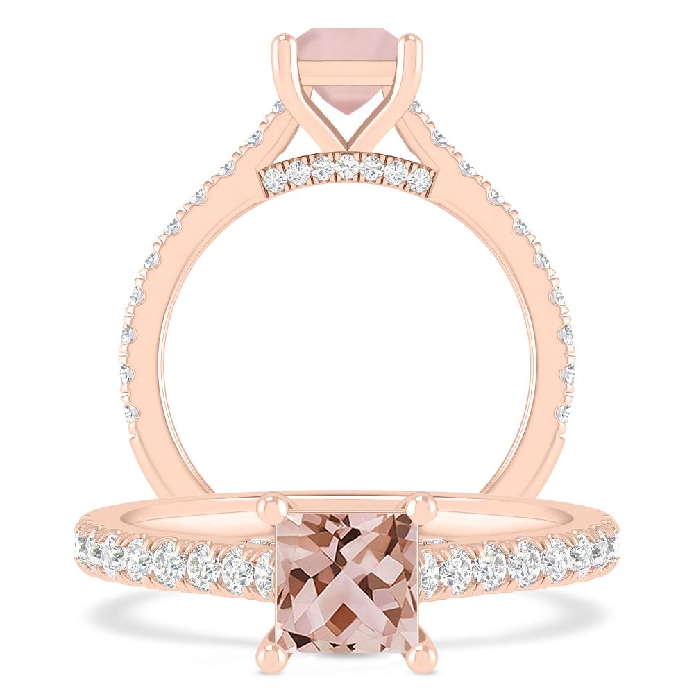 Rose Gold - Morganite