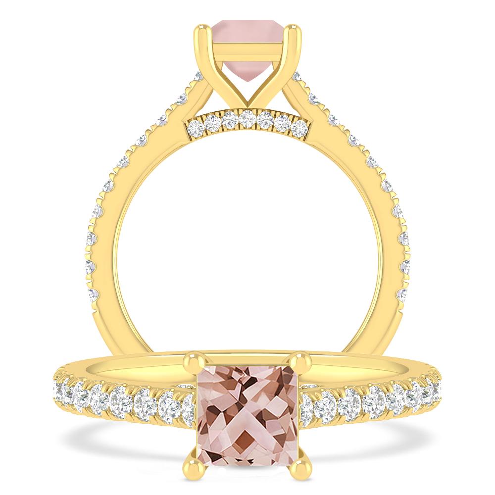 Yellow Gold - Morganite