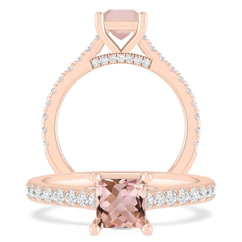 Rose Gold - Morganite