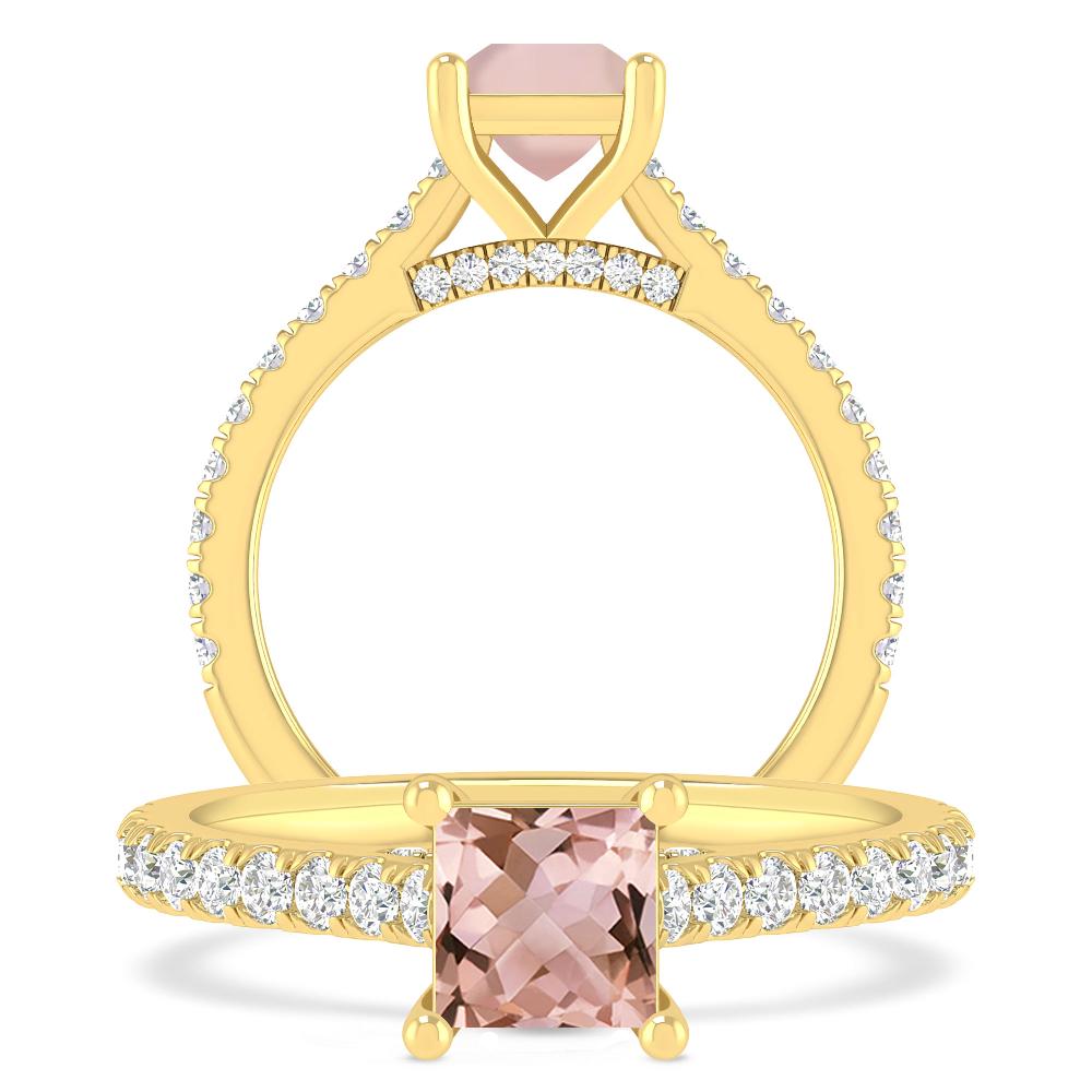 Yellow Gold - Morganite