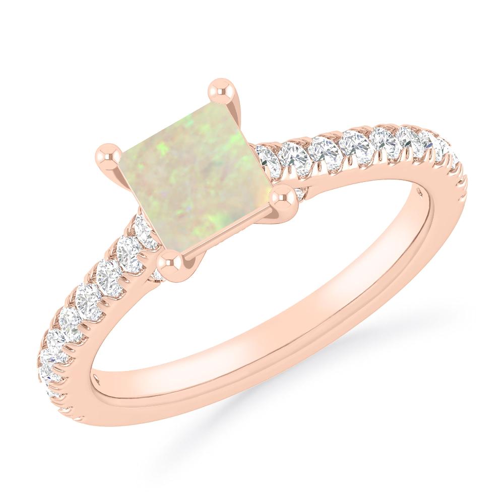 Rose Gold - Opal