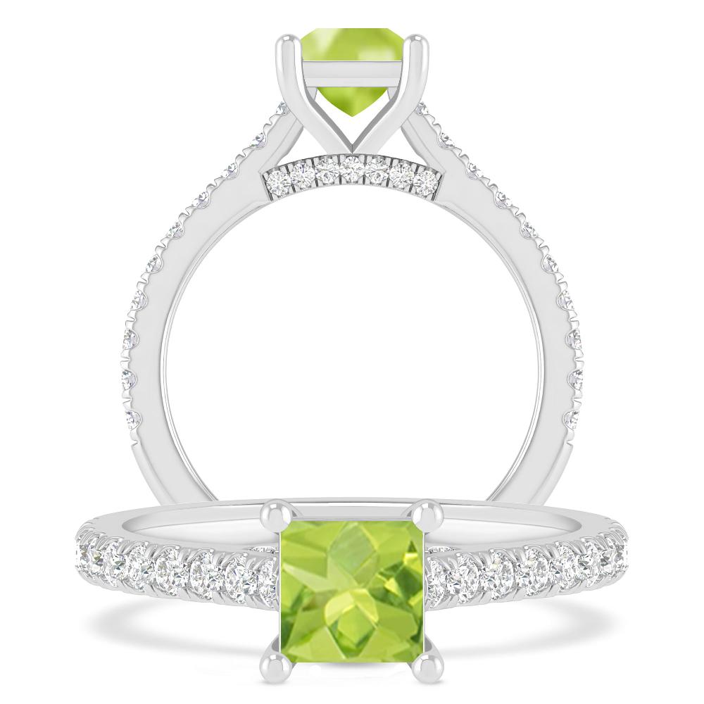 White Gold - Peridot