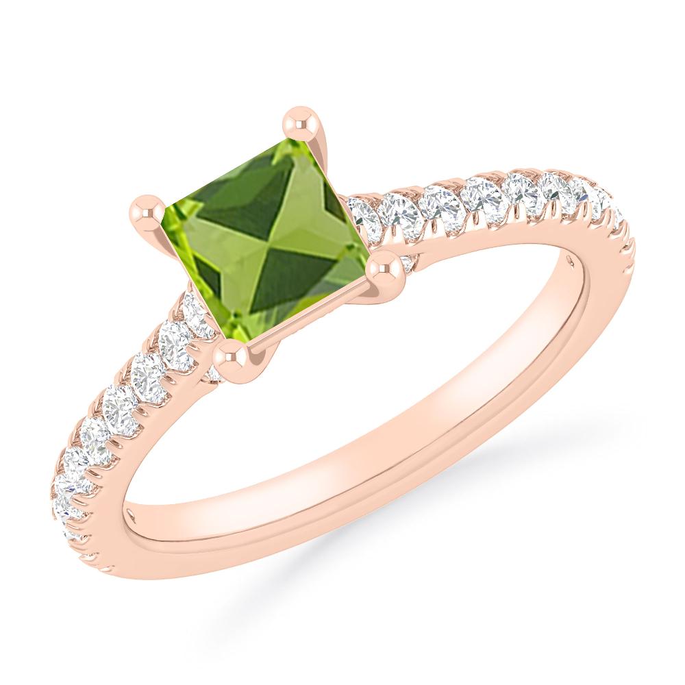 Rose Gold - Peridot