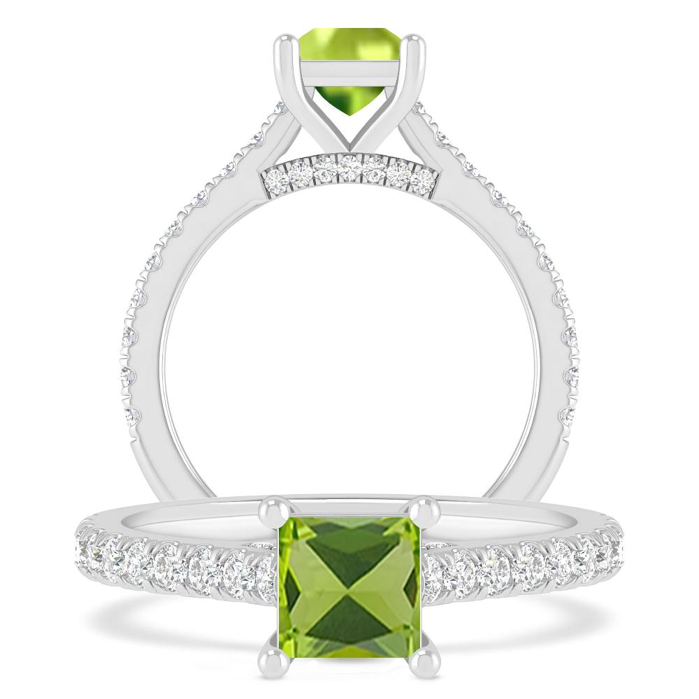 White Gold - Peridot