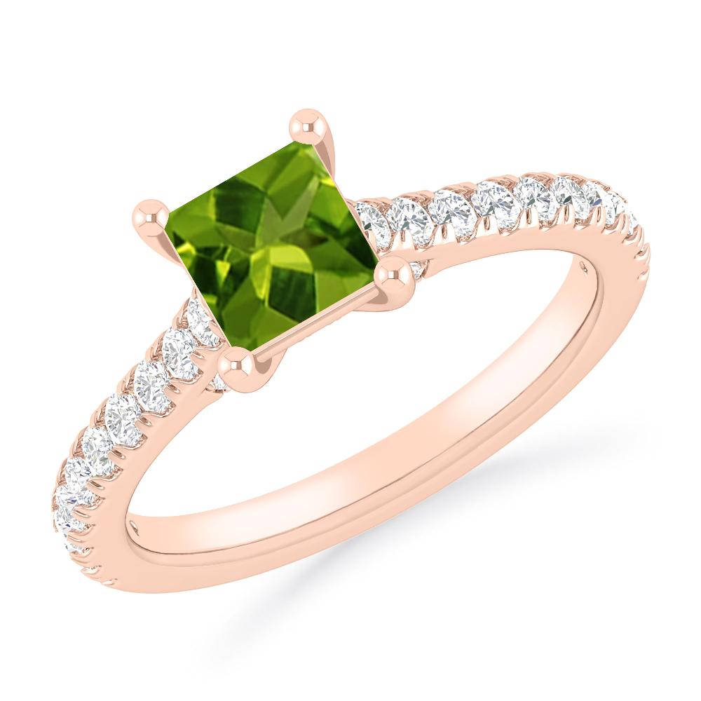 Rose Gold - Peridot