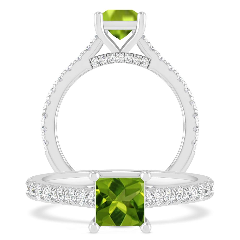 White Gold - Peridot