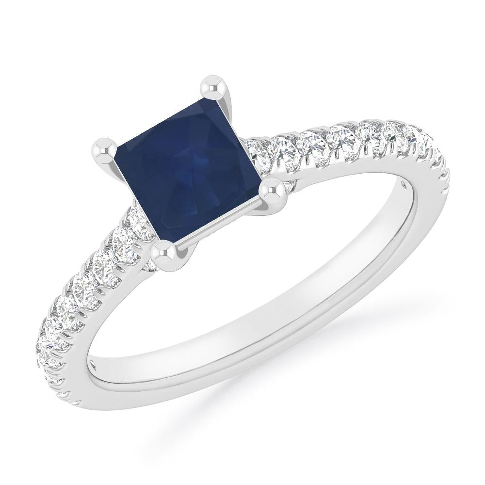 White Gold - Sapphire