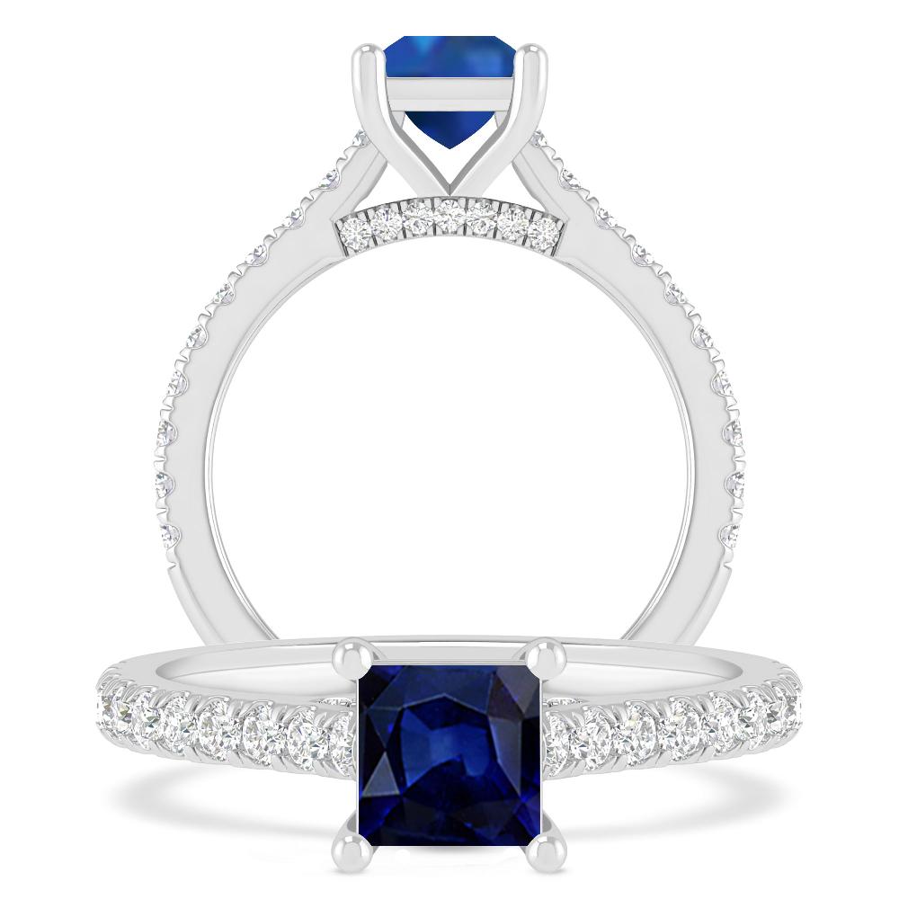 White Gold - Sapphire