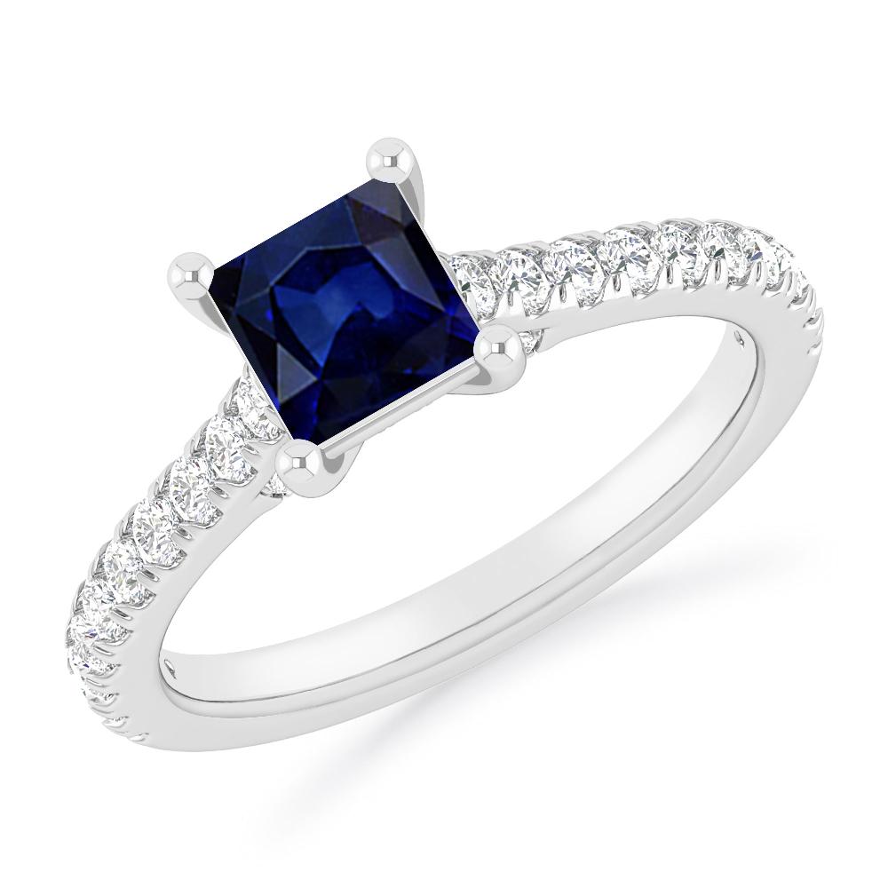 White Gold - Sapphire