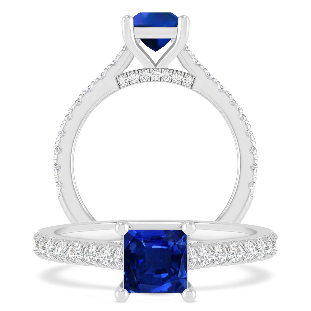 White Gold - Sapphire