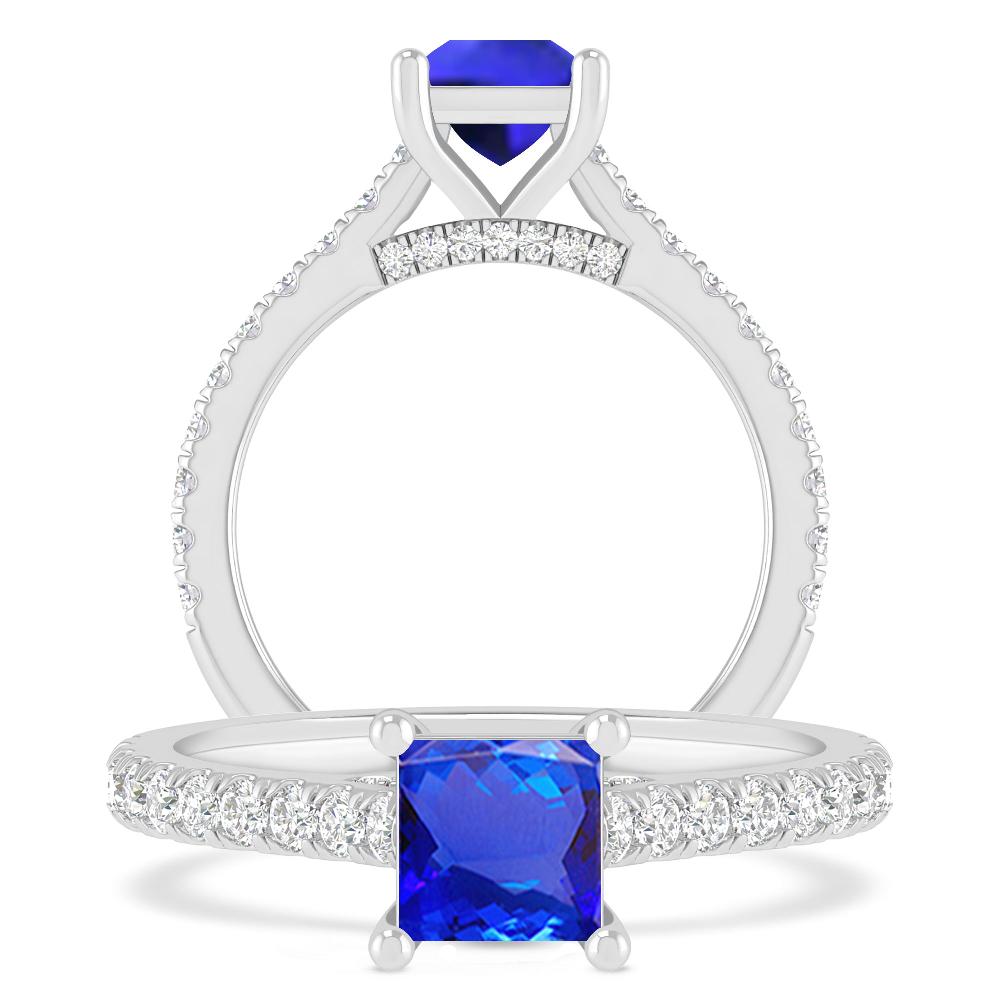 White Gold - Tanzanite