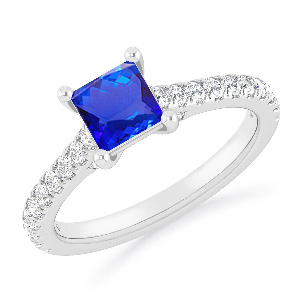 White Gold - Tanzanite