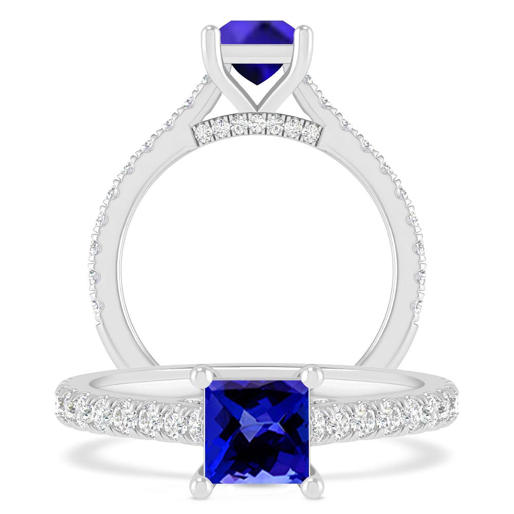 White Gold - Tanzanite