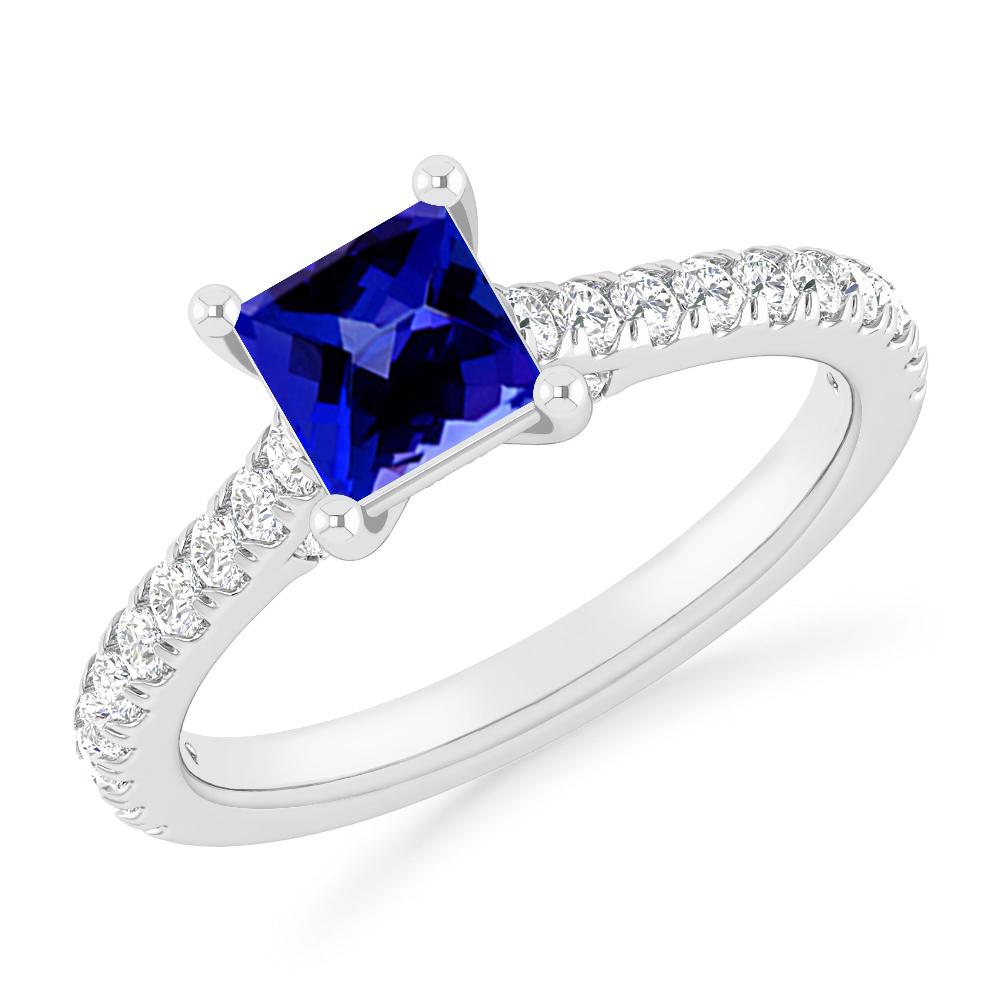 White Gold - Tanzanite