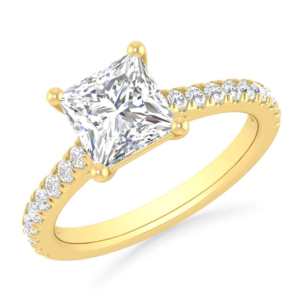 Yellow Gold - Diamond