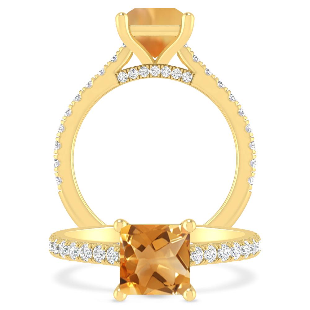 Yellow Gold - Citrine