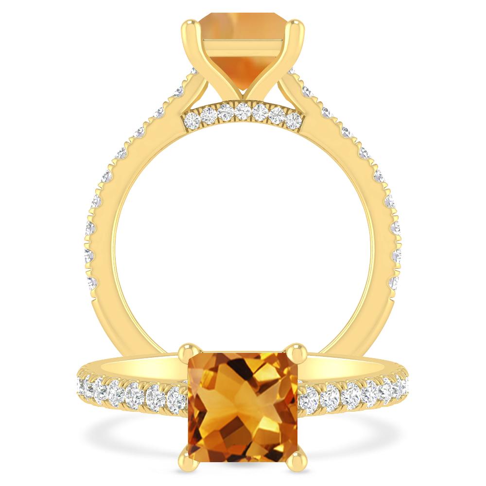 Yellow Gold - Citrine