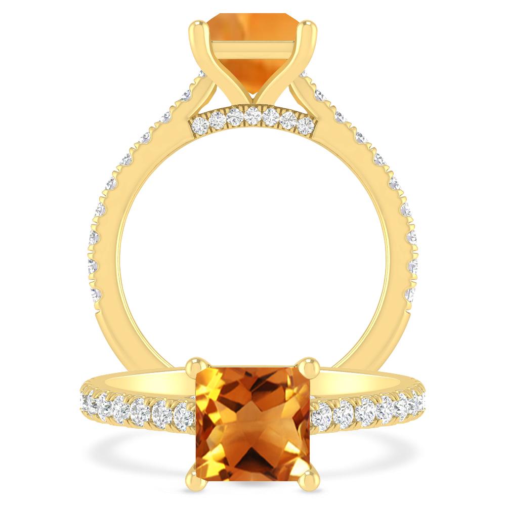 Yellow Gold - Citrine